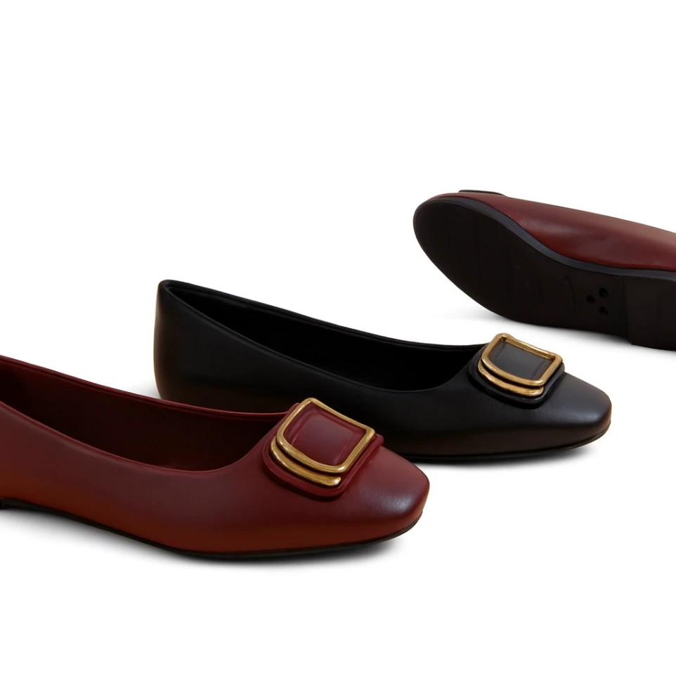 Classic Comfort Closed Flats